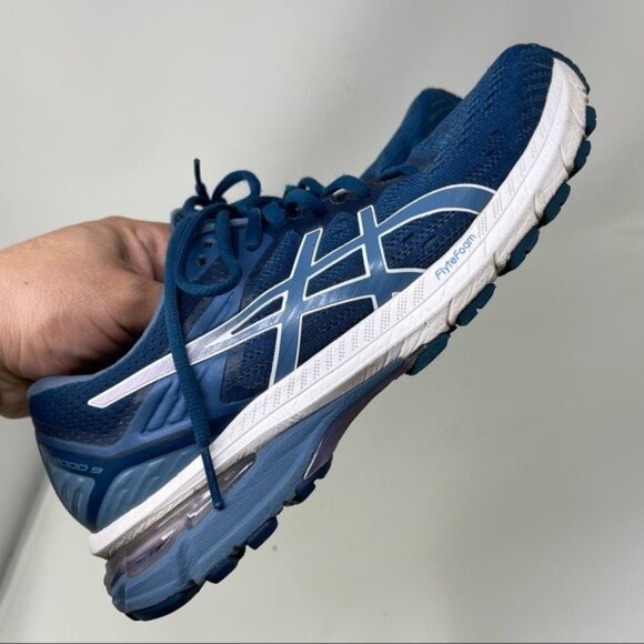 Asics Womens GT 2000 9 1012A863 Blue Running Shoes Sneakers Size 9.5 - Picture 12 of 16
